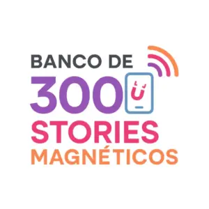 Banco de 300 Stories Magnéticos